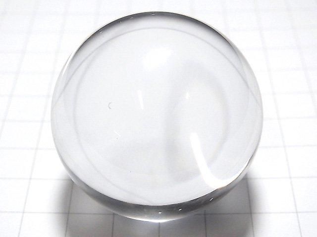 白水晶 AAA 球形 圓珠 40-41.5毫米 1顆