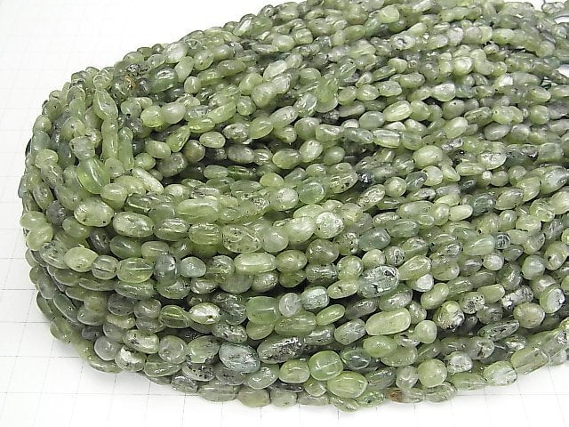 Grüner Kyanit AA Nugget 1Strang Perlen (ca. 15 Zoll / 38 cm)