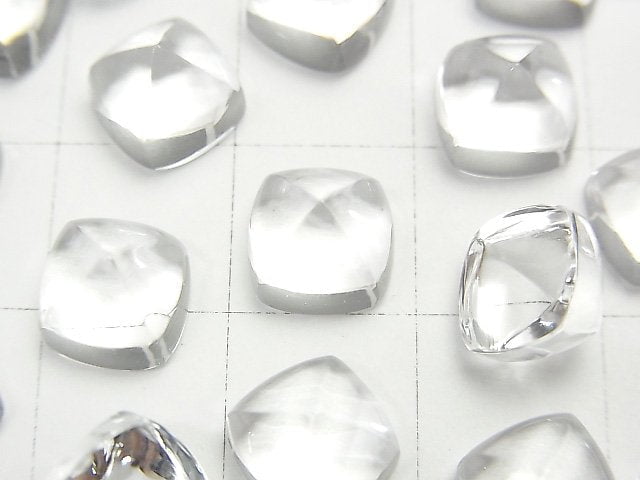 高品質水晶 AAA 尖頂切割 8x8毫米 2顆