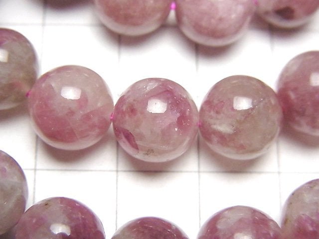 粉紅碧璽石英 AA+ 圓珠 10mm 手鍊