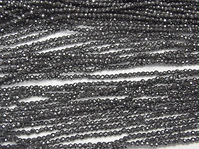 Hochwertig! 2Stk $6.79! Hämatit facettiert Rund 2mm 1Strang Perlen (ca. 15 Zoll / 38 cm)