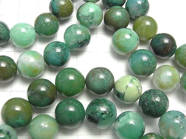 Peru Edelstein Silica AA++ Rund 13mm Armband