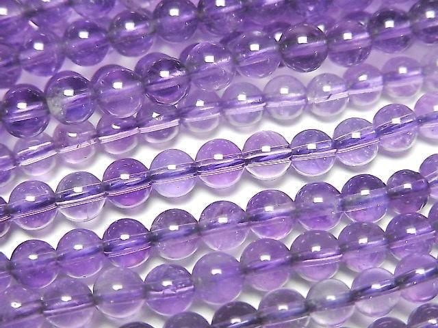 紫水晶 AAA - 圓珠 4.5mm 1串 (約15英吋/36公分)
