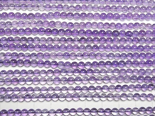 Amethyst AAA- Rund 4,5mm 1strang Perlen (ca. 15 Zoll / 36 cm)