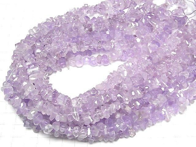 Rosa Amethyst AA++ facettierte Nugget-Halb- oder 1-Strang-Perlen (ca. 15 Zoll/38 cm)