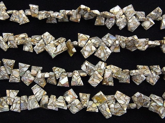 Kupferopal AAA Grobe Scheibe facettiert 1 Strang Perlen (ca. 6 Zoll / 15 cm)