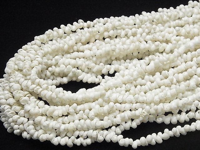 Mongo Shell 1strang Perlen (ca. 34 Zoll / 86 cm)