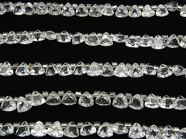 High Quality Crystal AAA Triangle Faceted 6x6mm 1strand beads (28pcs )