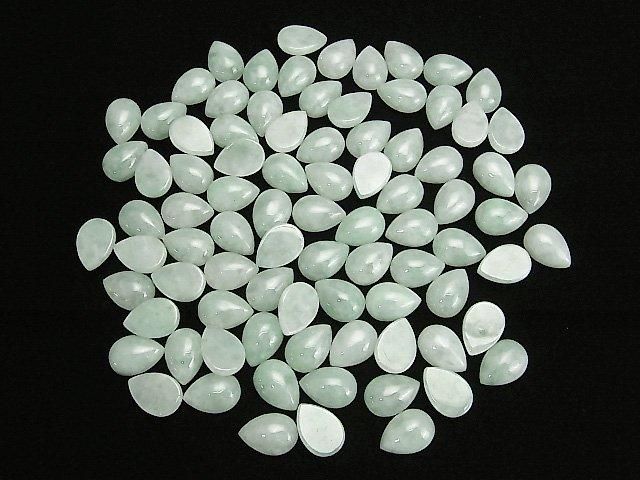 翡翠 AAA 梨形素面 14x10mm 1顆