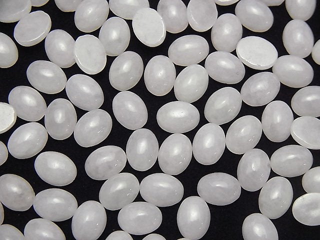 Lavendel Jadeit AAA Oval Cabochon 8x6mm 1Stück