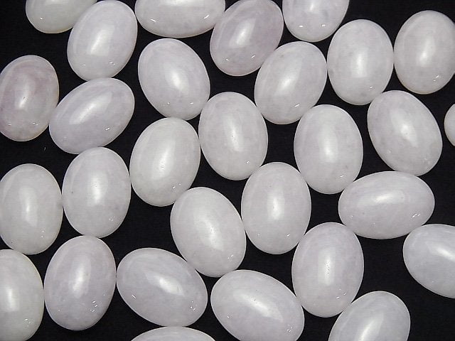 Lavendel Jadeit AAA Oval Cabochon 18x13mm 1Stück