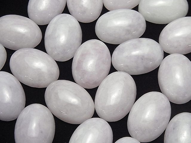 Lavendel Jadeit AAA Oval Cabochon 25x18mm 1Stück