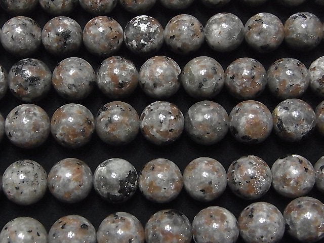 Yooperlite Rund 12mm 1/4 oder 1Strang Perlen (ca. 15 Zoll / 37 cm)