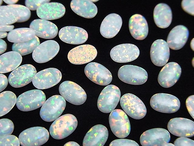Kyoto Opal Oval Cabochon 6x4mm 4Stücke
