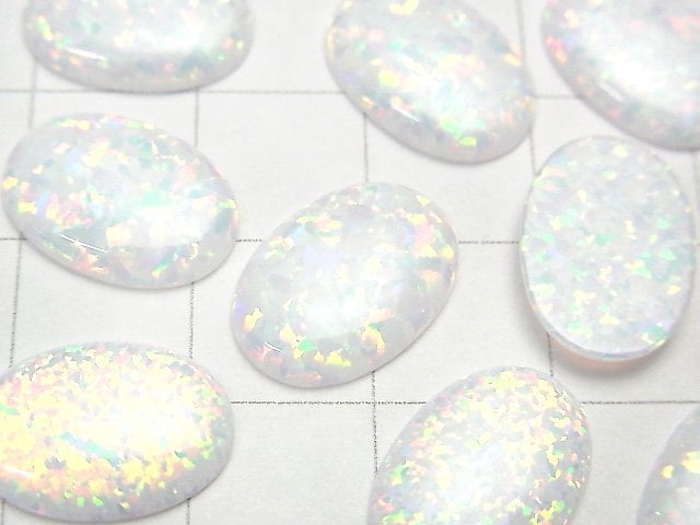 京都蛋白石橢圓形凸圓面 14x10公釐 1顆