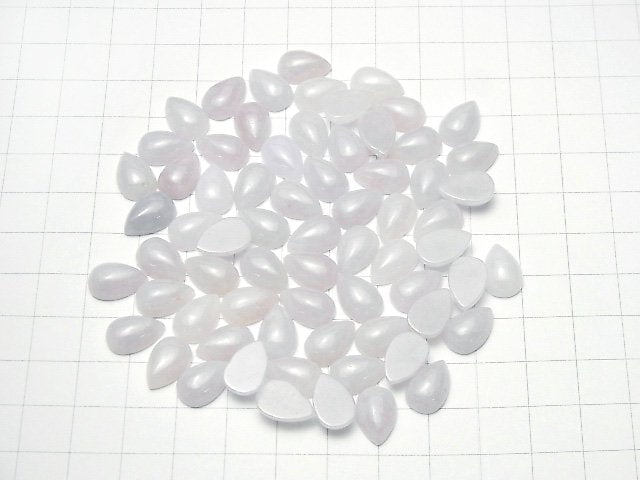 Lavendel-Jadeit AAA Birnenform Cabochon 12x8mm 1Stück