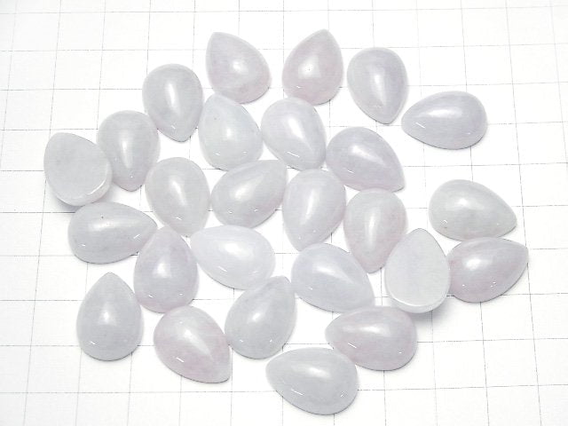 Lavendel-Jadeit AAA Birnenform Cabochon 18x13mm 1Stück