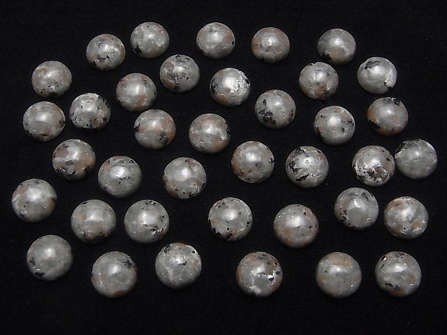 Yooperlite Runde Cabochon 10x10mm 1Stück