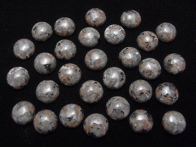 Yooperlite Runde Cabochon 14x14mm 1Stück