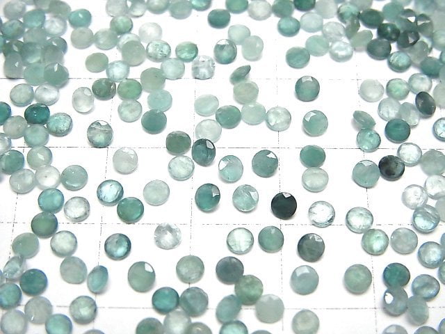 Grandidierit AAA- Lose Steine Rund facettiert 3x3mm 10Stück