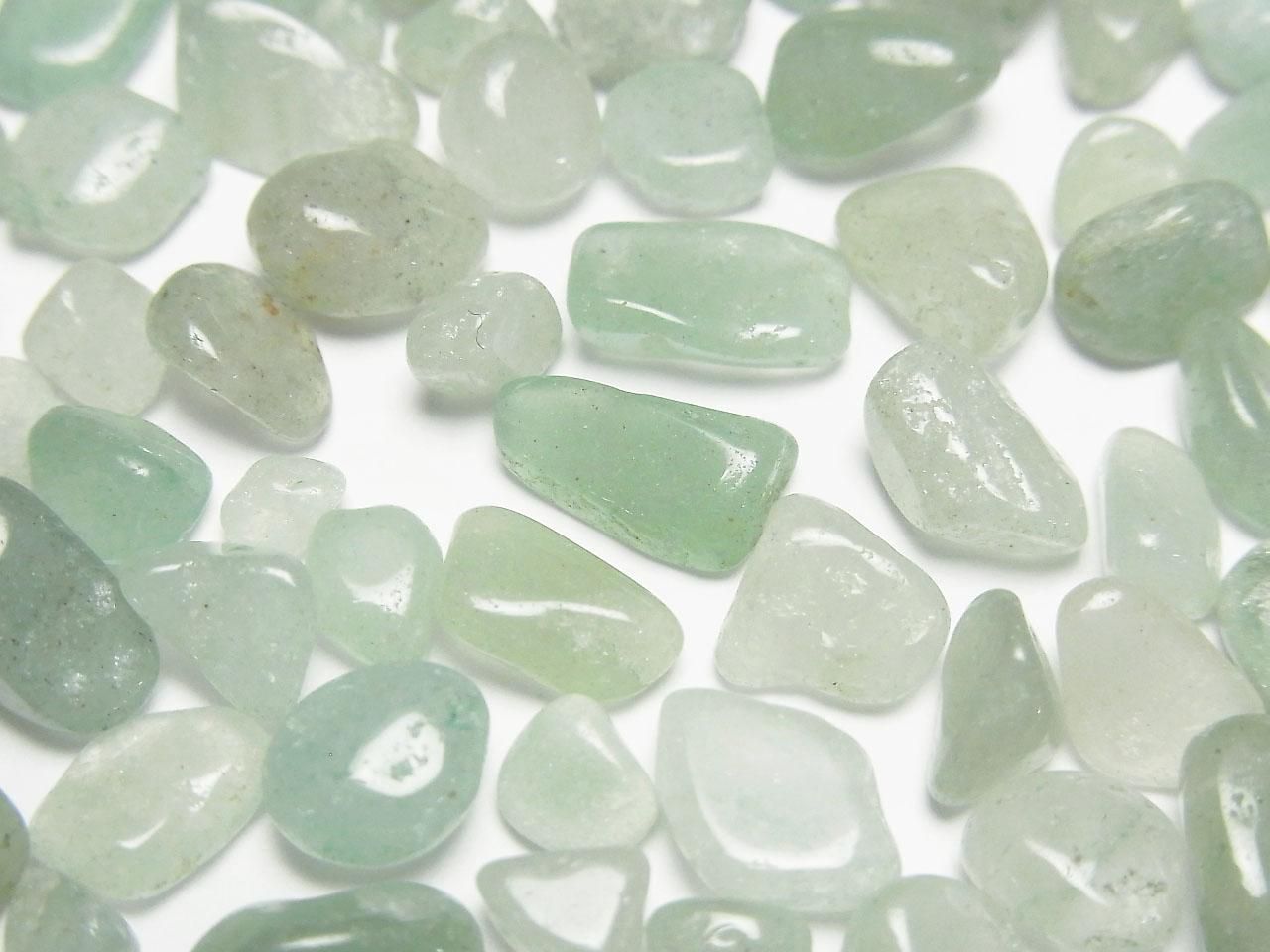 Chips d'aventurine verte non percés 100g
