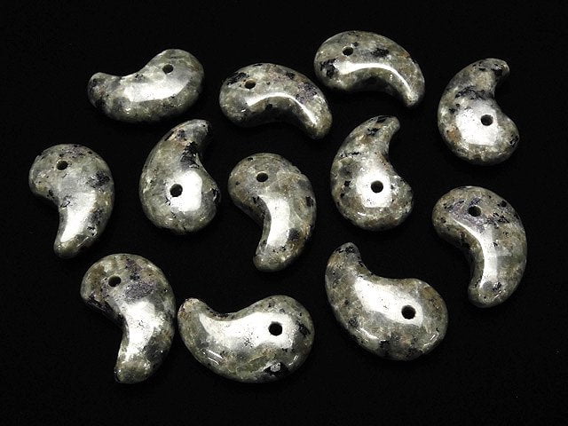 Yooperlite Komma-förmige Perle 30x19mm 1Stück