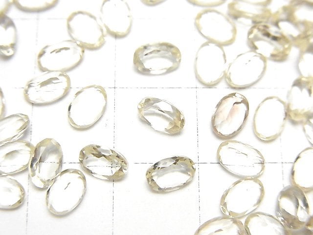 高品質金拉長石 AAA 橢圓刻面裸石 6x4mm 5顆