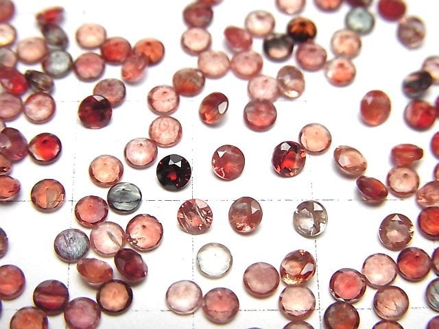 Hochwertiger Andesin AAA+ Lose Stein Runde Facettiert 3x3mm 10Stk