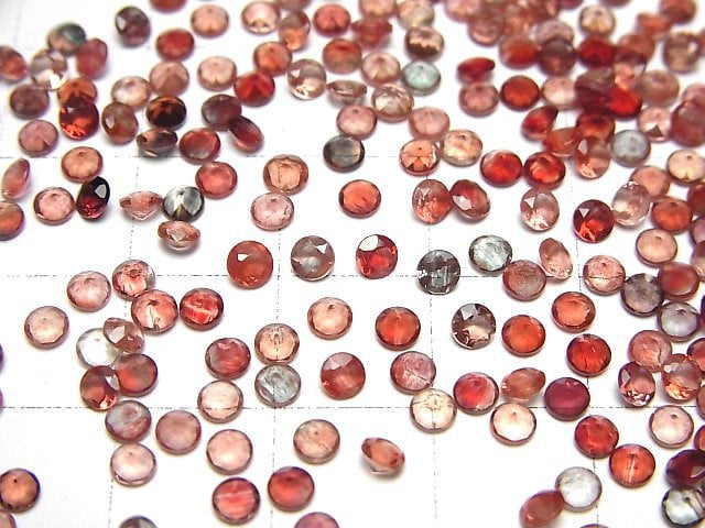 Hochwertiger Andesin AAA+ Lose Stein Runde Facettiert 3x3mm 10Stk