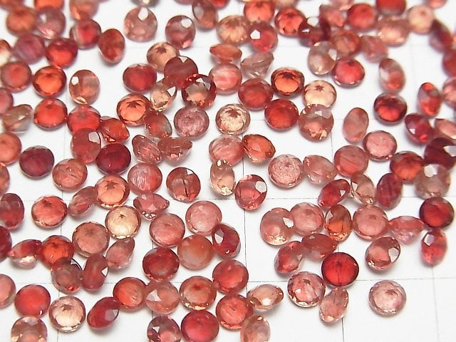 Hochwertiger Andesin AAA+ Lose Stein Runde Facettiert 4x4mm 5Stk