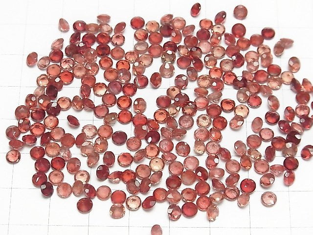 Hochwertiger Andesin AAA+ Lose Stein Runde Facettiert 4x4mm 5Stk