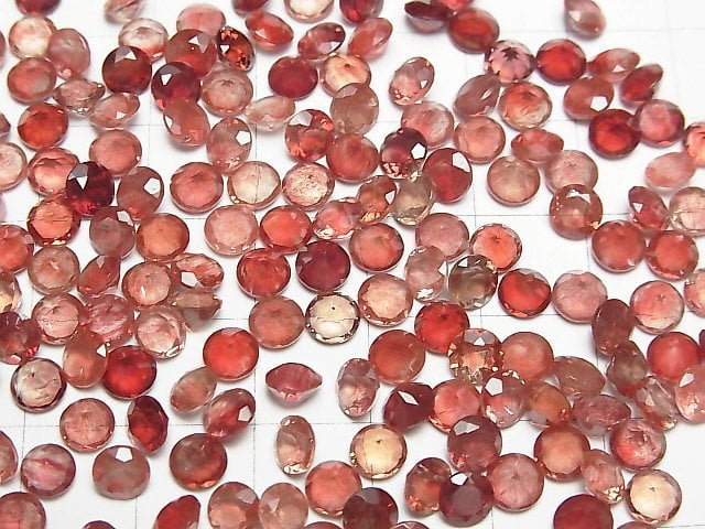 Hochwertiger Andesin AAA+ Lose Stein Runde Facettiert 5x5mm 5Stk