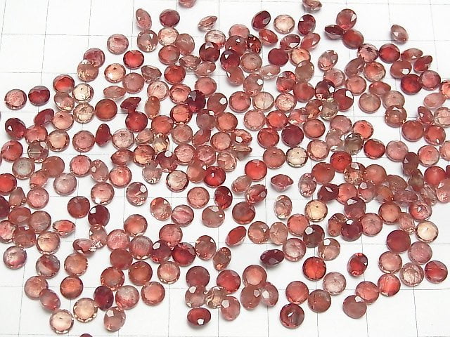 Hochwertiger Andesin AAA+ Lose Stein Runde Facettiert 5x5mm 5Stk