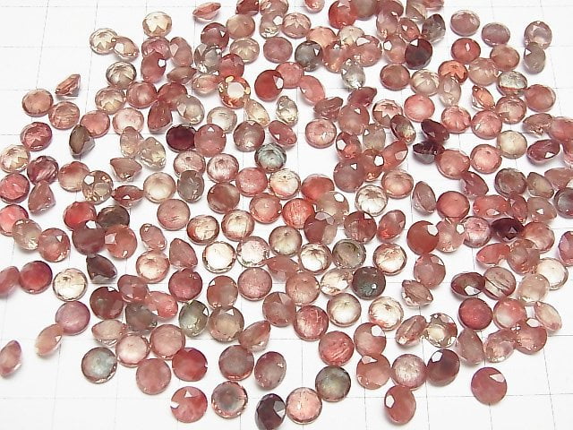 Hochwertiger Andesin AAA Lose Stein Runde Facettiert 6x6mm 5Stk