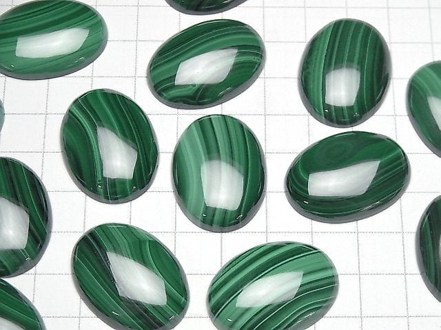 Malachit AAA Oval Cabochon 30x22mm 1Stück