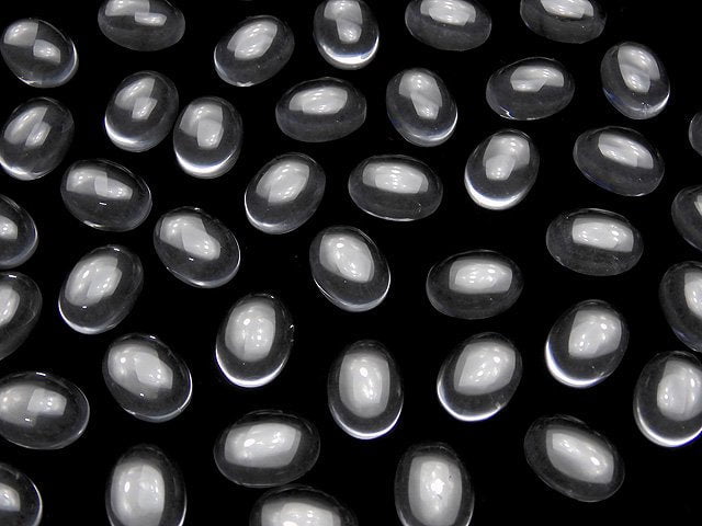 Kristall AAA Ovaler Cabochon 16x12mm 2 Stück