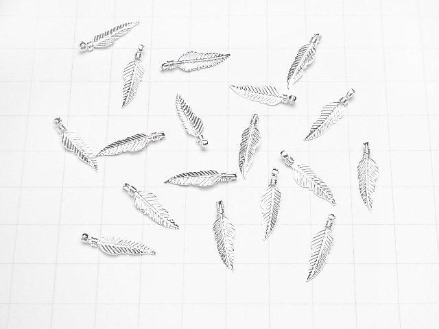 Silber 925 Federanhänger 18x5mm 3Stk