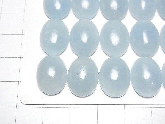 Namibia Aquamarin AAA- Oval Cabochon 16x12mm 1 Stück