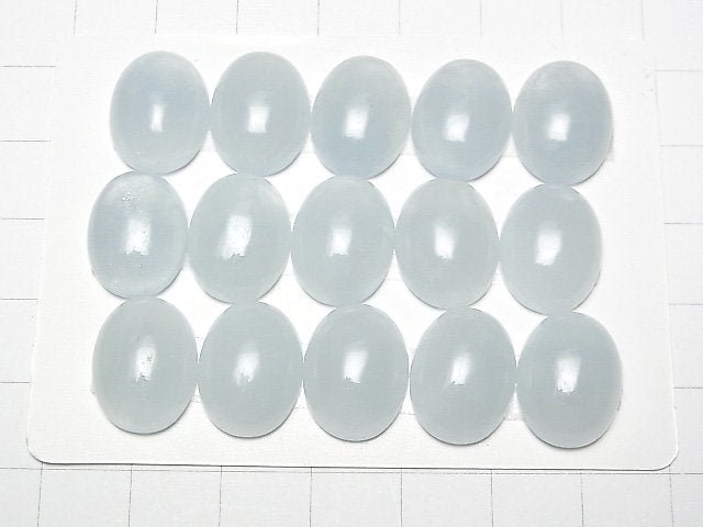 Namibia Aquamarin AA++ Oval Cabochon 16x12mm 1 Stück