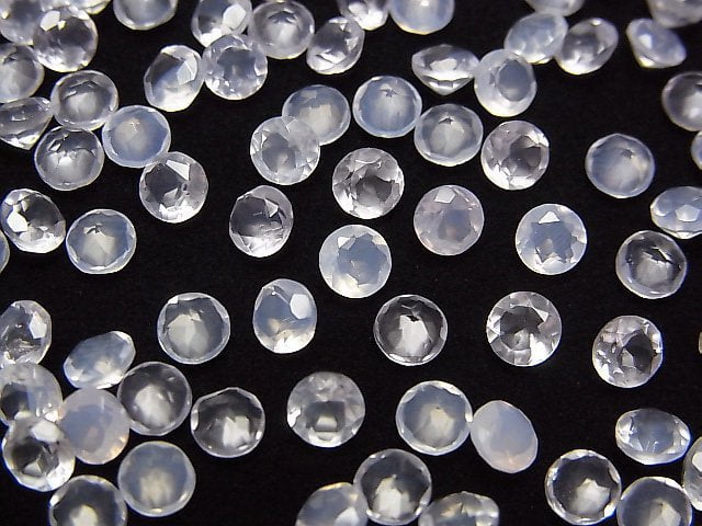 Hochwertiger Scorolit AAA lose Steine rund facettiert 4x4mm 5 Stück