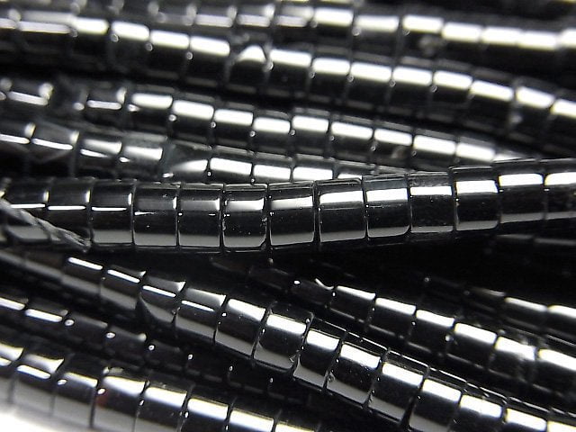 Onyx, Roundel Gemstone Beads