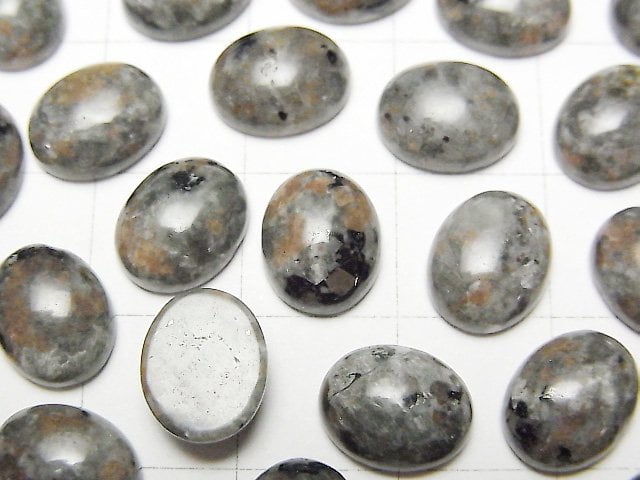 幽伯石橢圓素面蛋面 10x8mm 1顆