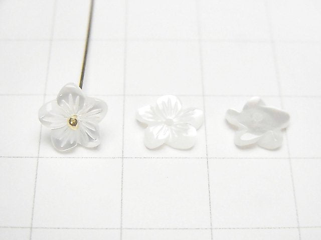 優質白蝶貝 AAA 花形 6-20毫米 中孔 5顆