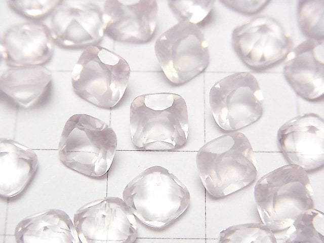 高品質芙蓉石 AAA 裸石方形刻面 6x6mm 5顆