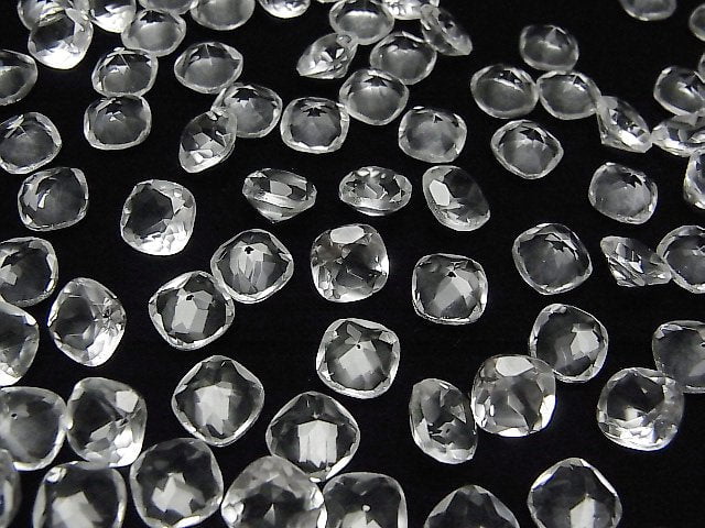 Hochwertiger Kristall AAA lose Steine quadratisch facettiert 8x8mm 3 Stück