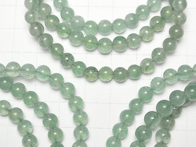 Grüner Aventurin Rund 6mm Armband