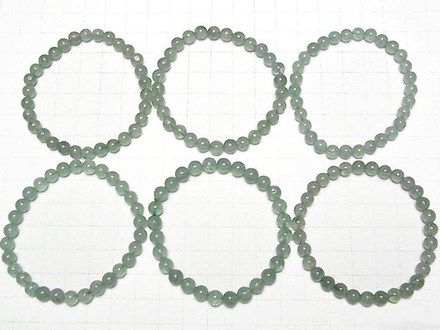 Grüner Aventurin Rund 6mm Armband