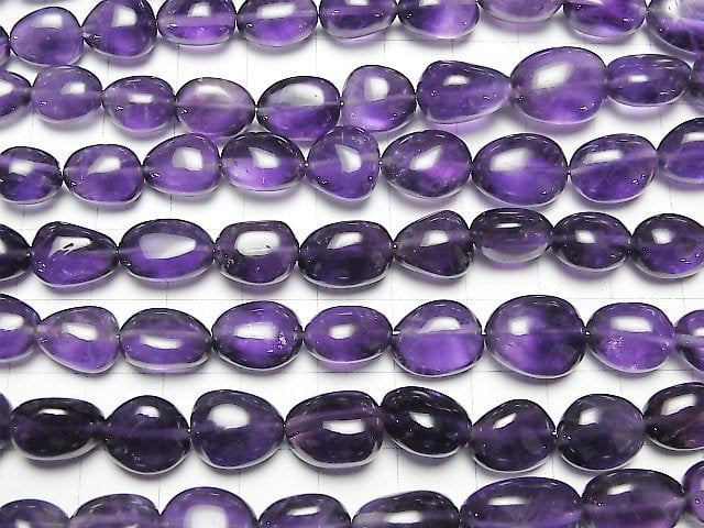 Hochwertiger Amethyst AA++ Nugget 1 Strang Perlen (ca. 7 Zoll / 19 cm)