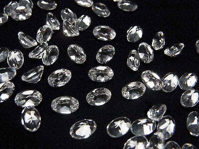 Hochwertiger Danburit AAA Lose Stein Oval Facettierte 6x4mm 2Stk