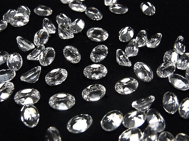 Hochwertiger Danburit AAA Lose Stein Oval Facettierte 6x4mm 2Stk